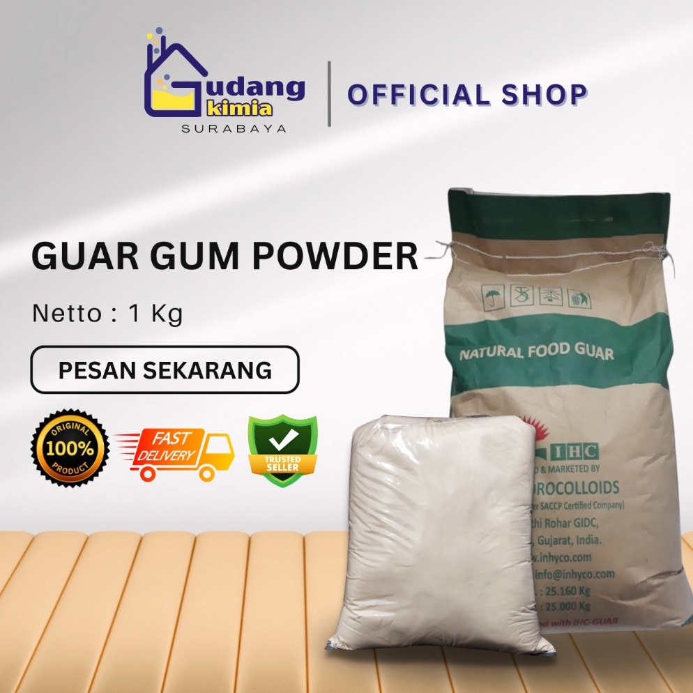 

Rekomendasi Guar Gum Pengental Makanan 1 KG