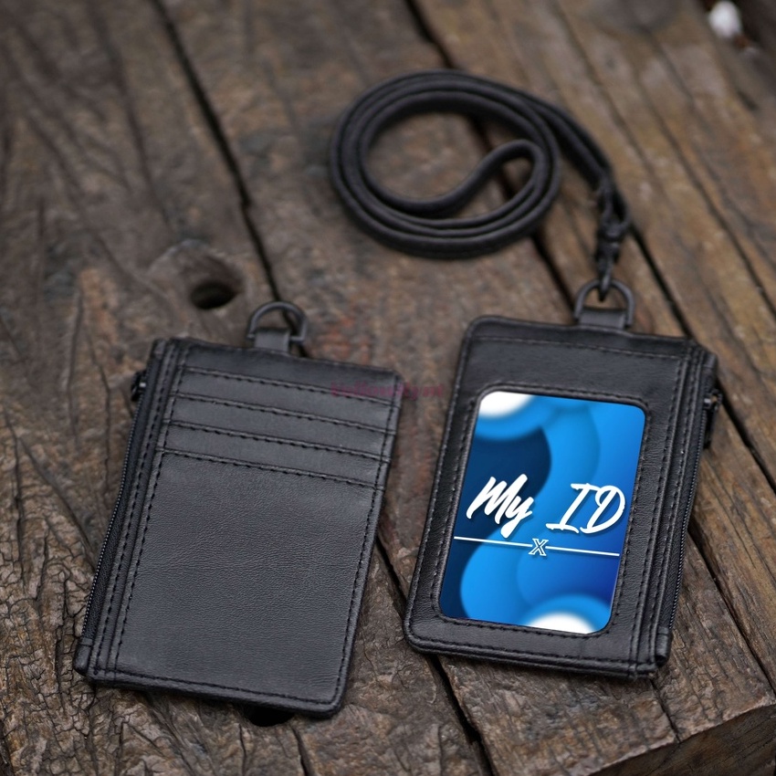 

FG2 NAME TAG DAN ID CARD HOLDER KULIT KANTOR CUSTOM ID CARD NAME TAG RESLETING MELUWE