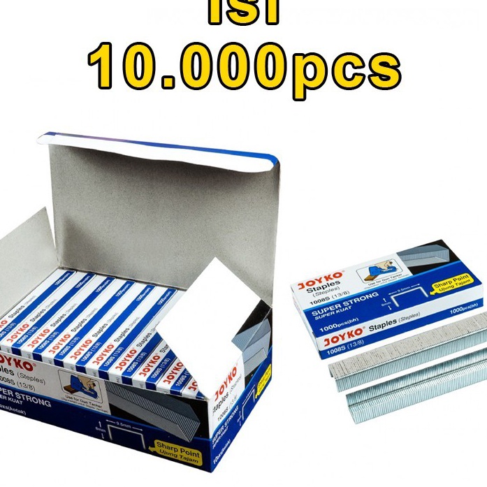 

KI3 1kotak Isi Staples Ukuran 138 Isi Staples Tembak Isi Gun Tacker Refill Stepler Tembak Stepler Gun Stapler Tembak Stapler Gun