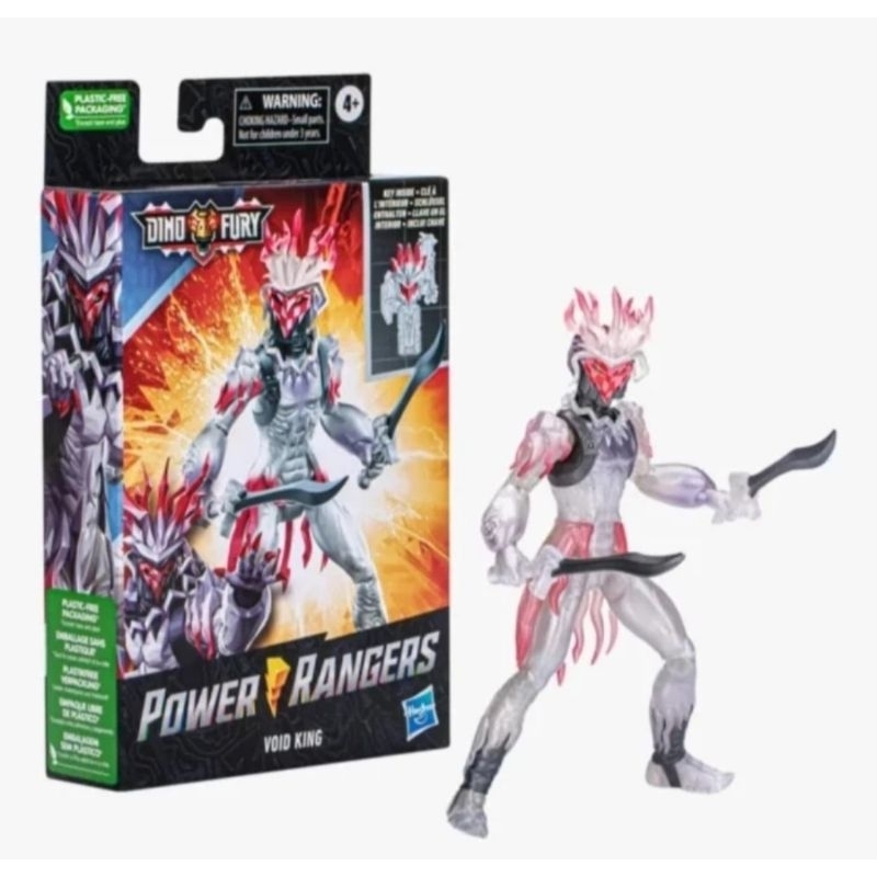 POWER RANGERS DINO FURY VOID KING ACTION FIGURE ANAK MAINAN ANAK POWER RANGERS ORIGINAL HASBRO