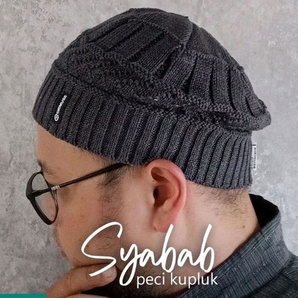 Peci Sholat Kupluk Sholat Kopiah Solat Bahan Nyaman dan Lembut