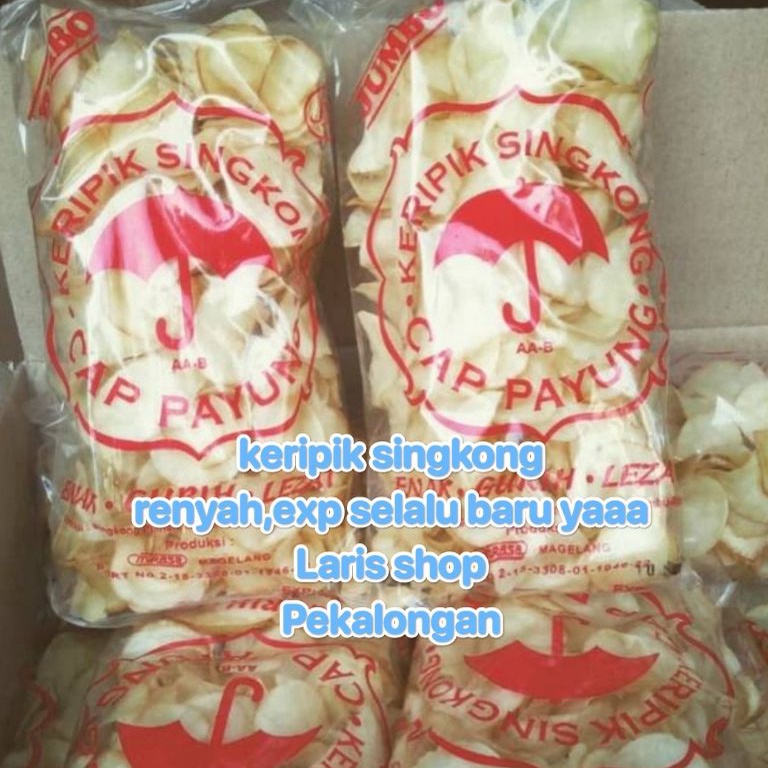 

Top Brand Keripik singkong cap payung