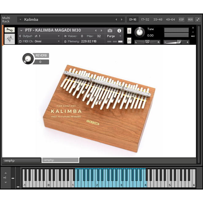 Past to Future Reverbs - Kalimba (Kontakt) KALIMBA