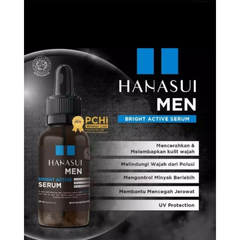 Hanasui Men bright active Serum 20ml (Original)