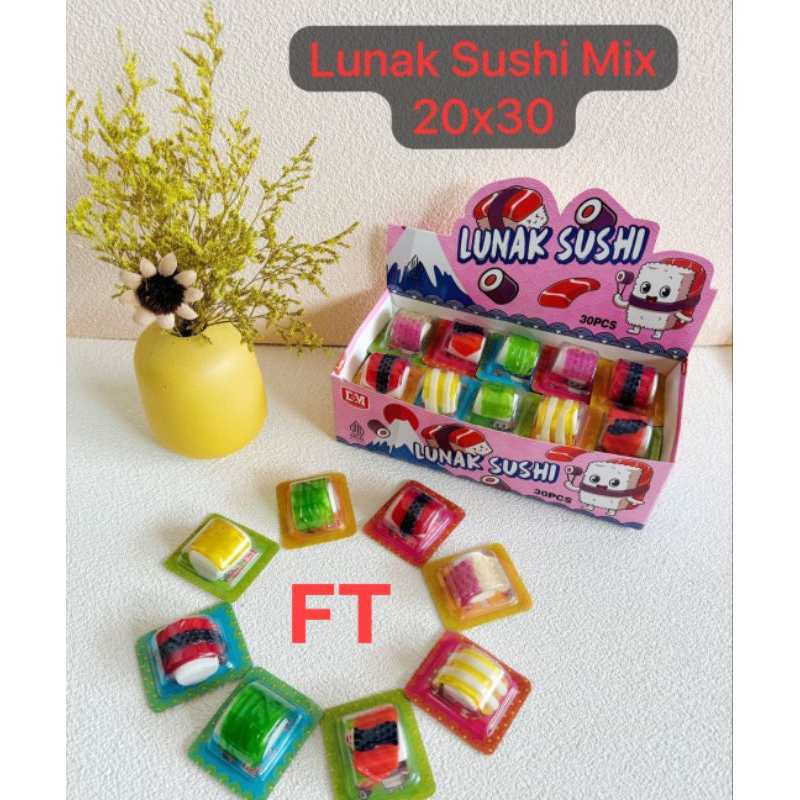 

permen lunak sushi mix 30 pcs