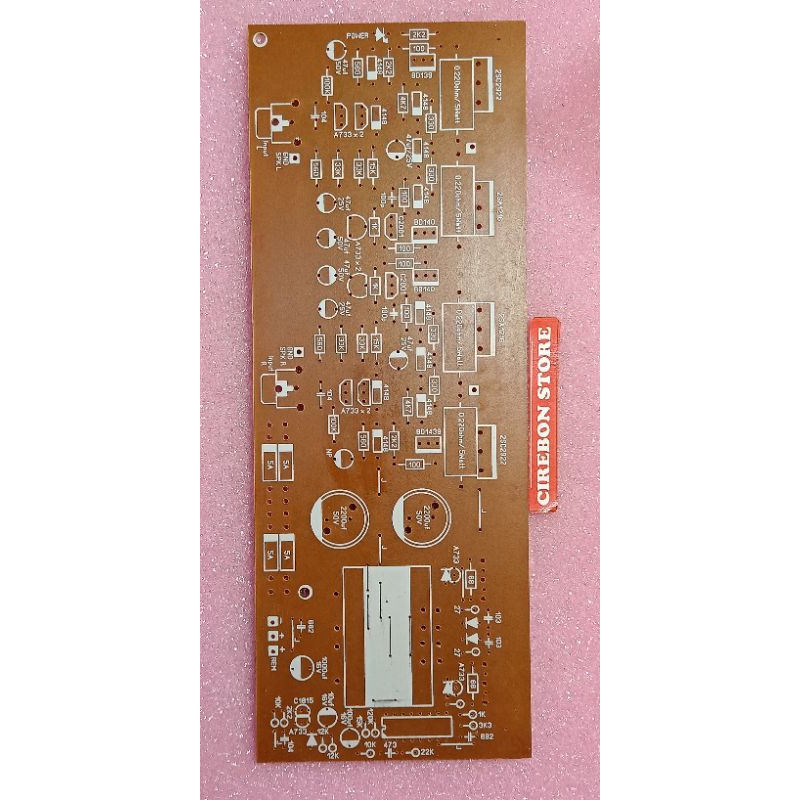 PCB inverter DC to DC plus power amplifier