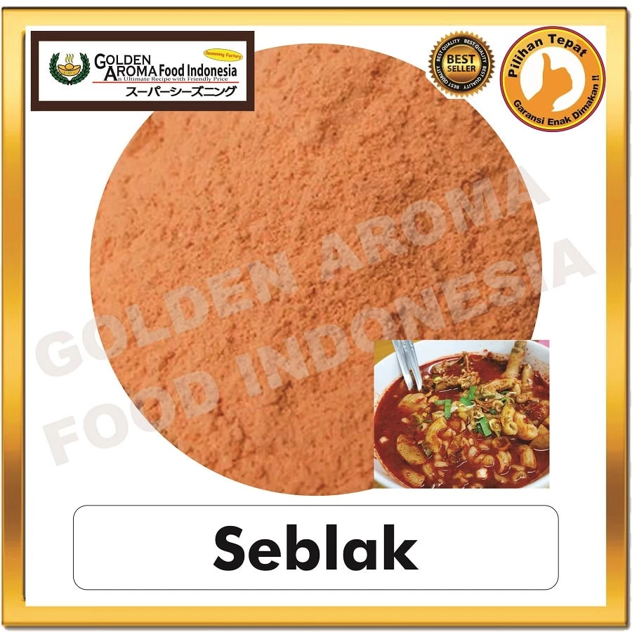 

Bumbu Tabur Rasa Seblak 1kg, Jual Bubuk Tabur Seblak Murah Enak Aman Terbaik Seasoning Powder GAFI