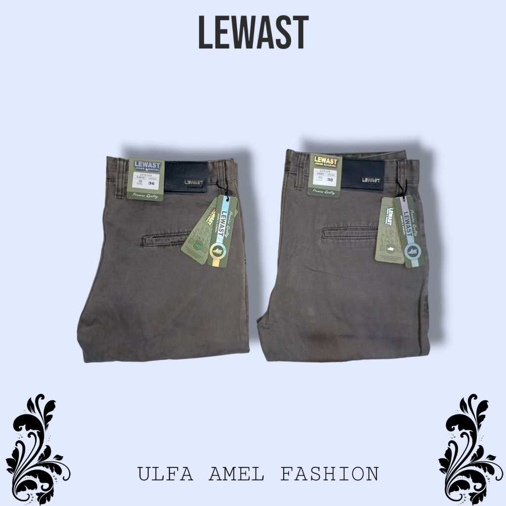 ULFA AMEL FASHION | CELANA JEANS PRIA & CASUAL PREMIUM QUALITY LEWAST