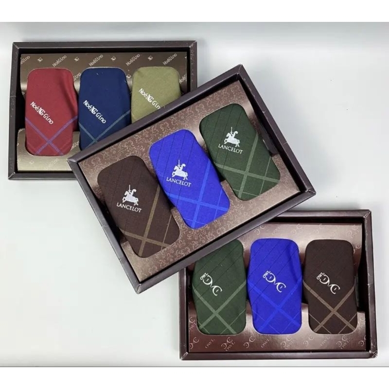 [3pcs,6pcs] Sapu Tangan Katun Pria/Wanita Bahan Halus Tebal Warna Tua Dan Muda