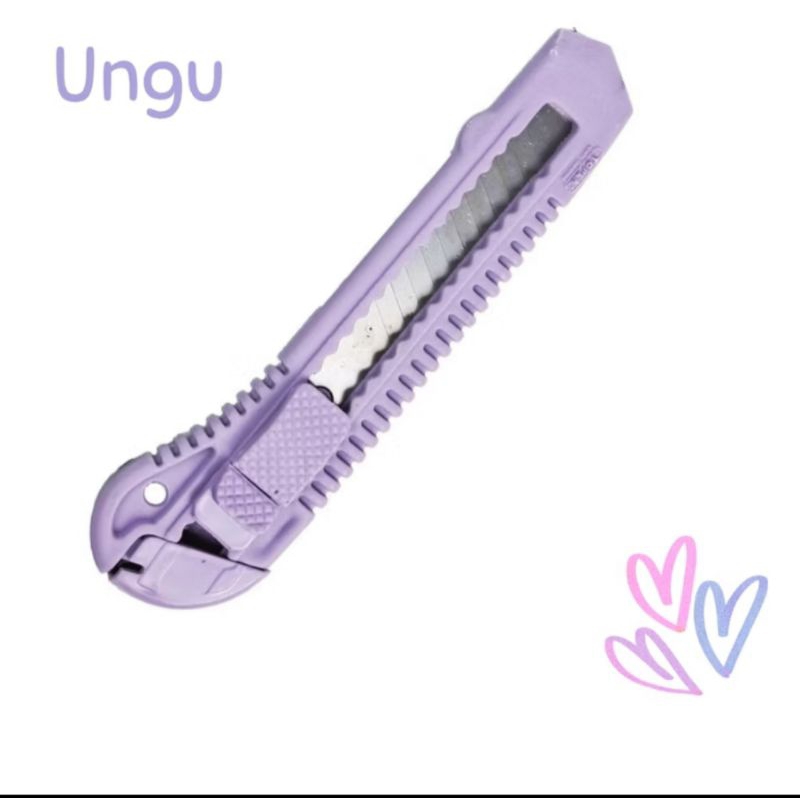 

cutter 1pc ungu lilac, cutter unboxing