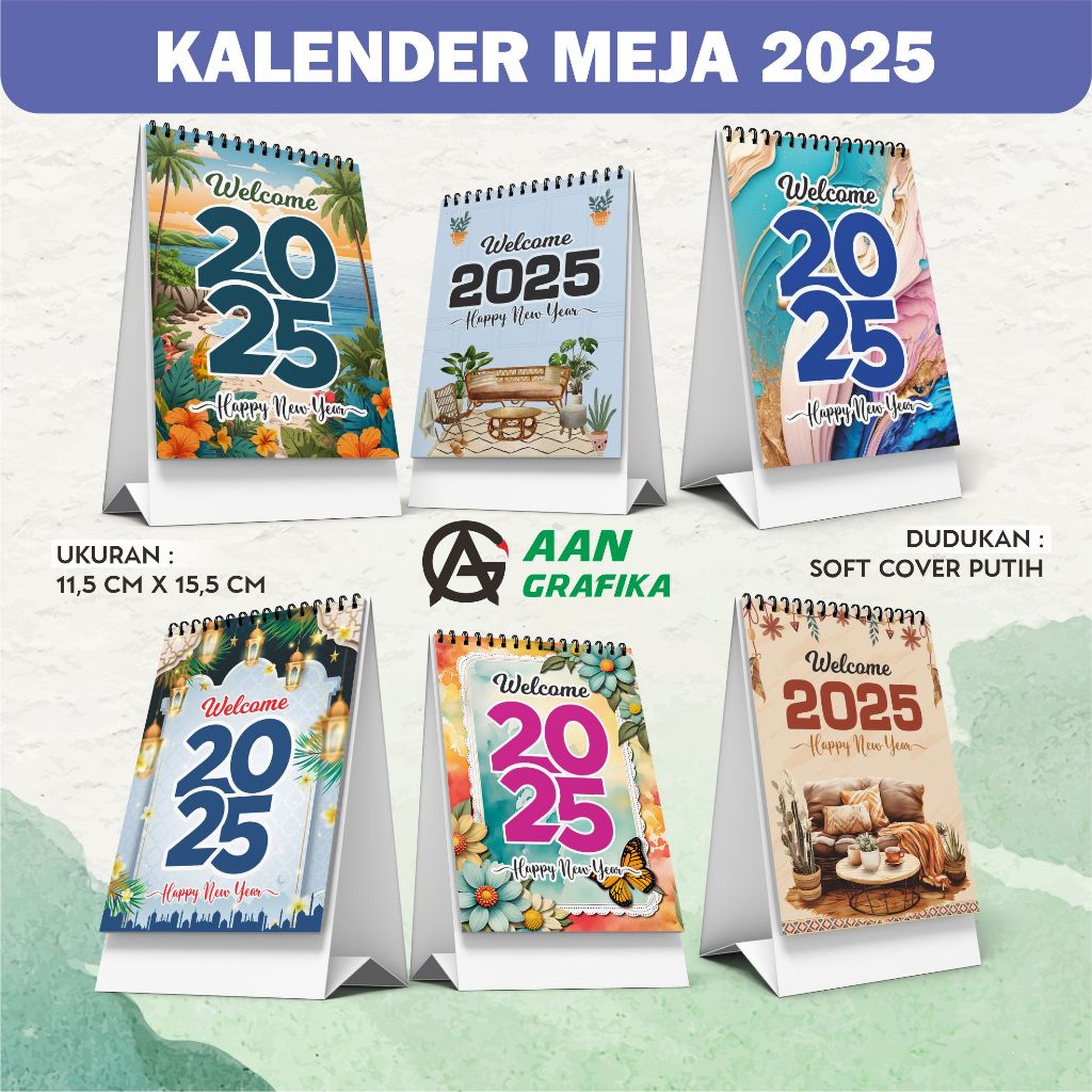 

KALENDER MEJA 2025 | KALENDER 2025 Aestethic Cute - Kode : TY
