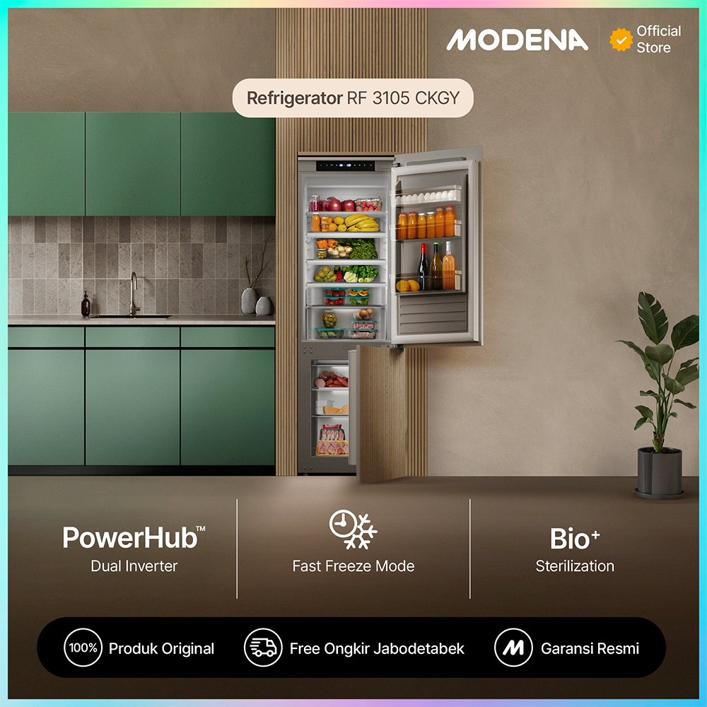 MODENA Built-in Refrigerator - RF 3105 CKGY