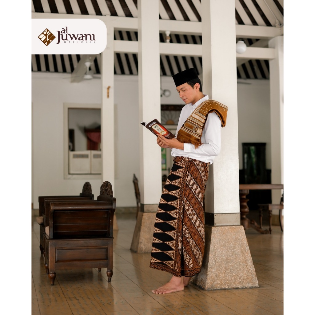 Sarung Batik Tulis Aljuwani seri Utomo Motif Paarang Senopati Laseman | Sarung Batik Halus | Sarung 