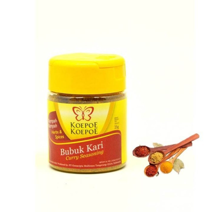 

Koepoe Koepoe Bumbu Kari 25gr