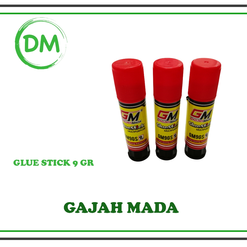 

GM GAJAH MADA GLUE STICK 9g multipurpose