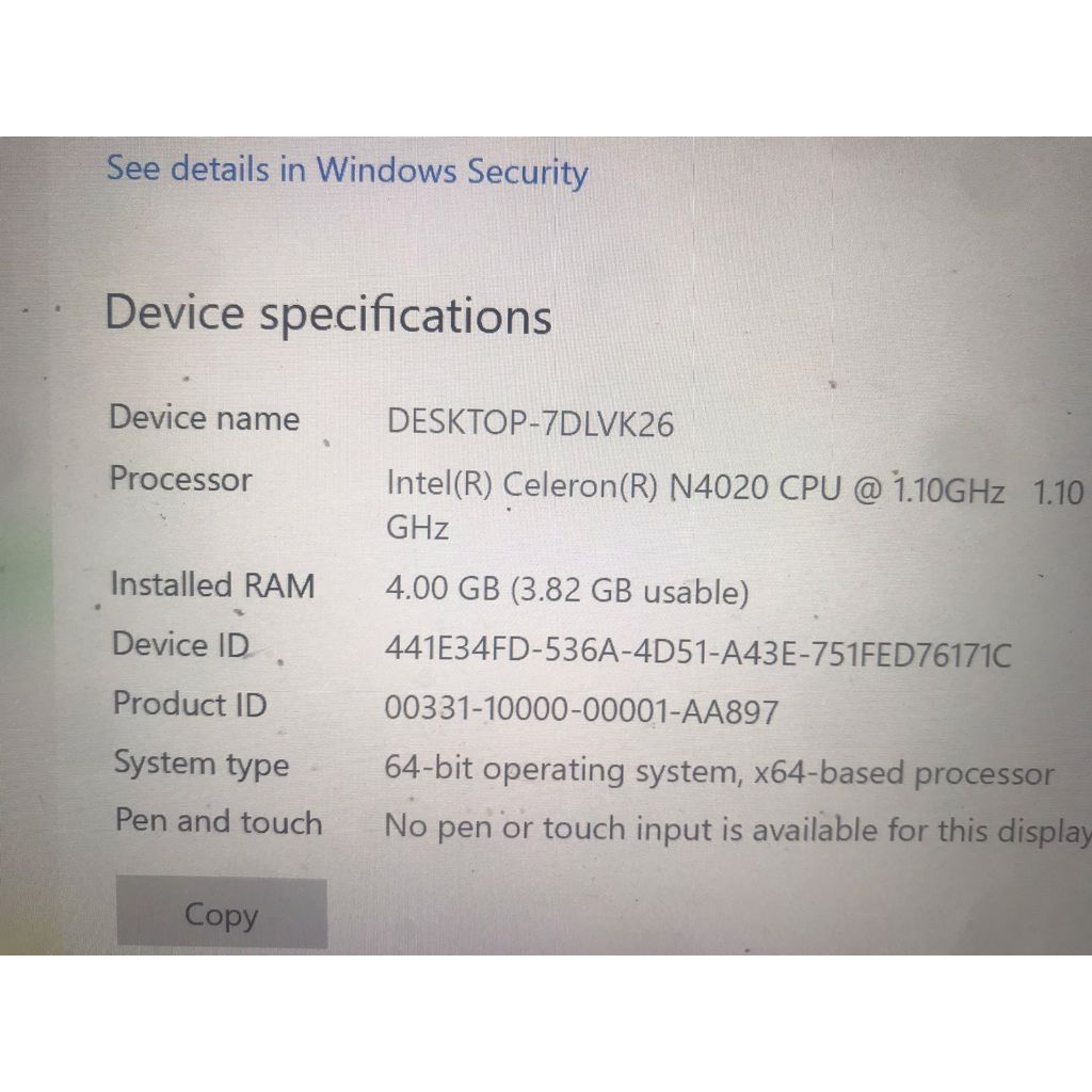 Axioo Mybook 14F