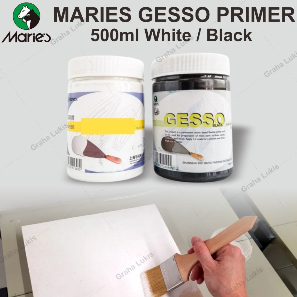 

KODE P95X MARIES GESSO 5ml WHITE BLACK
