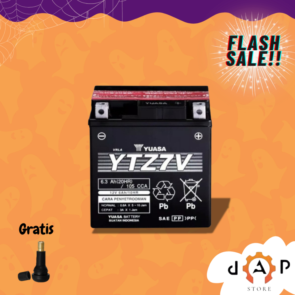 ACCU Motor Nmax Old 6ah YTZ7V Accu Nmax, Aerox, Lexi