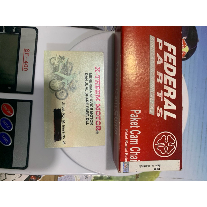 RANTAI TEMING KETENG SET 100% ORIGINAL MERK FEDERAL SUPRA,x,grand