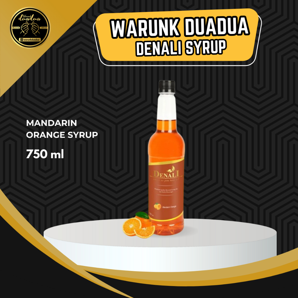 

Mandarin Orange Syrup - Denali Syrup