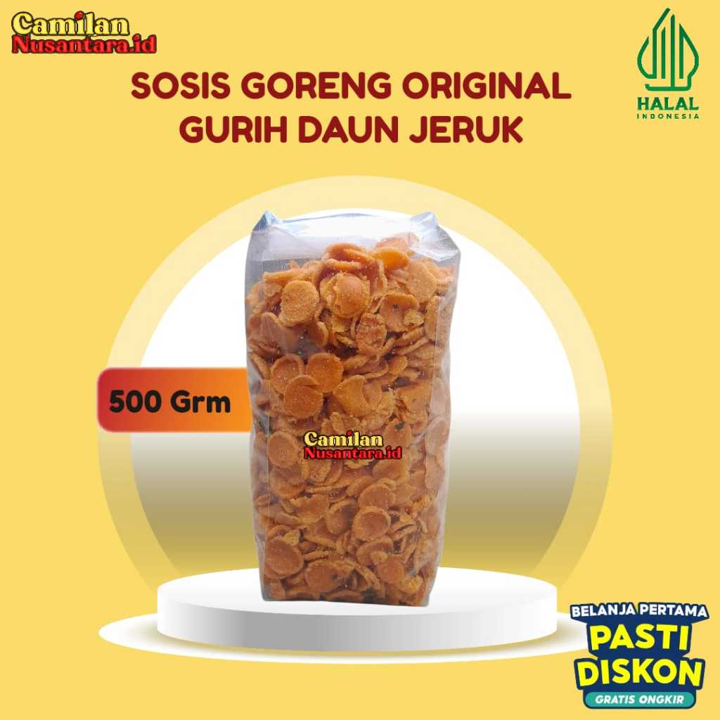 

SOSRENG ORIGINAL BUMBU GURIH DAUN JERUK / SOSIS GORENG GURIH KRIUK