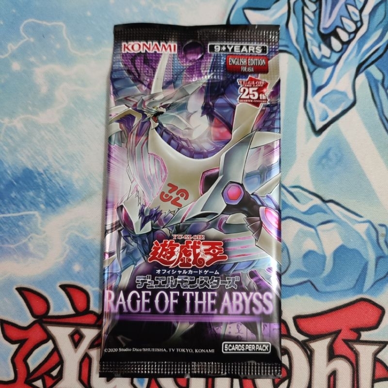 Yugioh AE Booster Pack Rage Of The Abyss Original