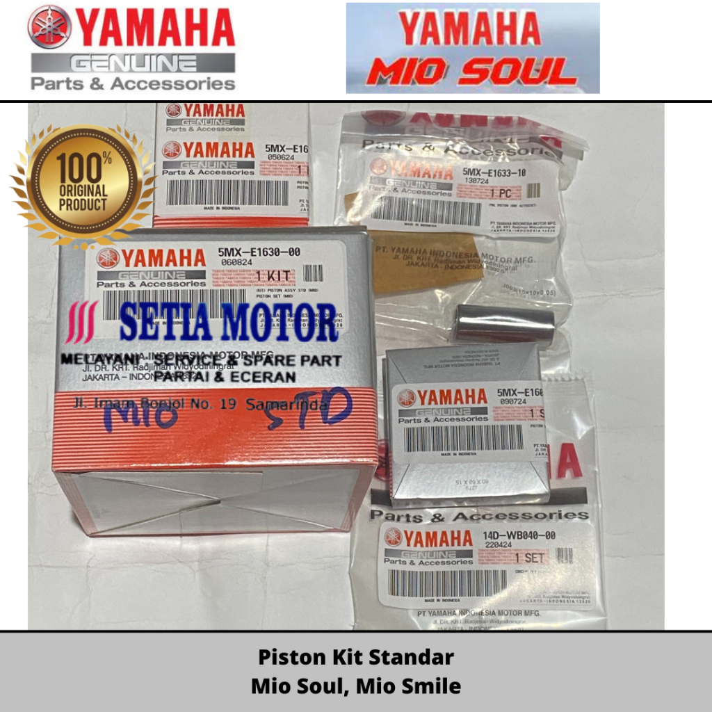 Piston Kit Standar Mio Soul, Mio Smile