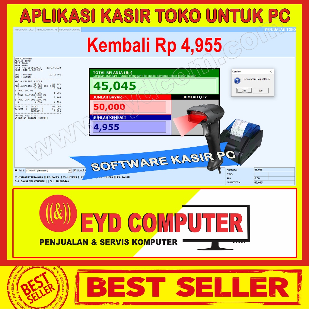 SOFTWARE KASIR POS SID GROSIR MULTI USER SOFTWARE KASIR POINT OF SALES PC KOMPUTER FULL VERSION ALL 