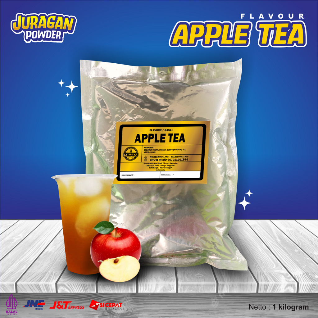 

BUBUK MINUMAN RASA TEH APEL APPLE TEA / SERBUK MINUMAN RASA TEH APEL APPLE TEA / BUBUK MINUMAN INSTAN TEH APEL APPLE TEA / SERBUK MINUMAN INSTAN TEH APEL APPLE TEA / BUBUK INSTAN TEH APEL APPLE TEA / BUBUK MINUMAN KEKINIAN RASA TEH APEL APPLE TEA