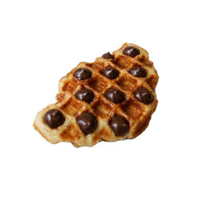 

Double Dark Choco Croffle