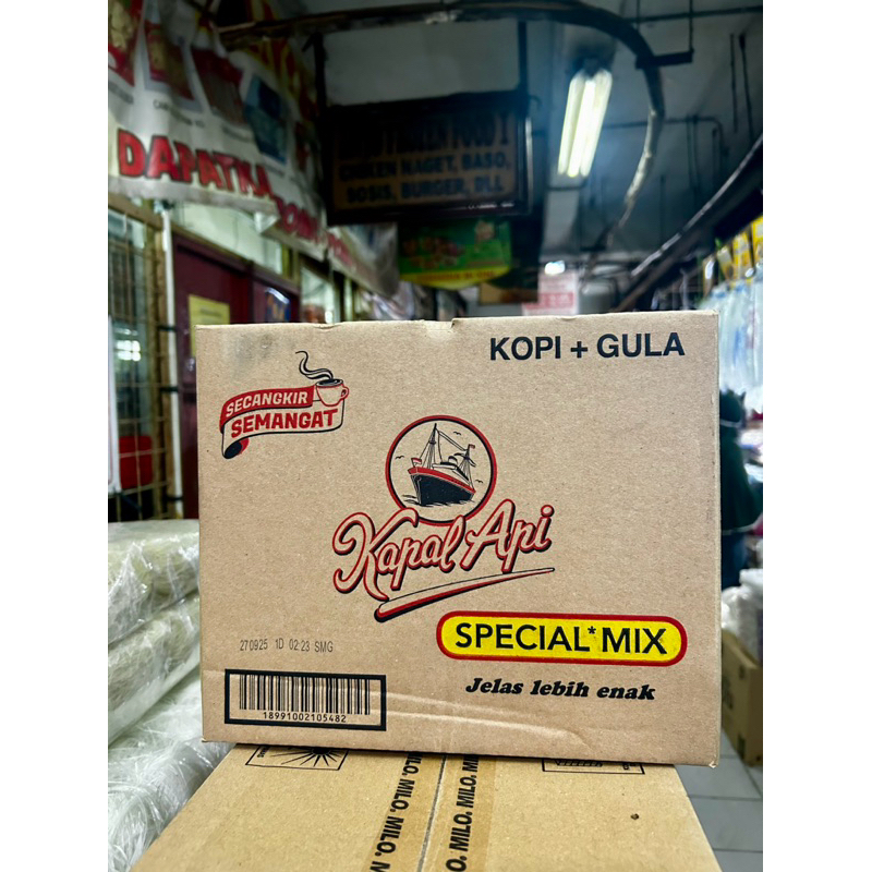 

Kapal Api Special Mix Kopi 12 Renteng Renceng (10 sachet, @23 Gram) Per Dus Murah