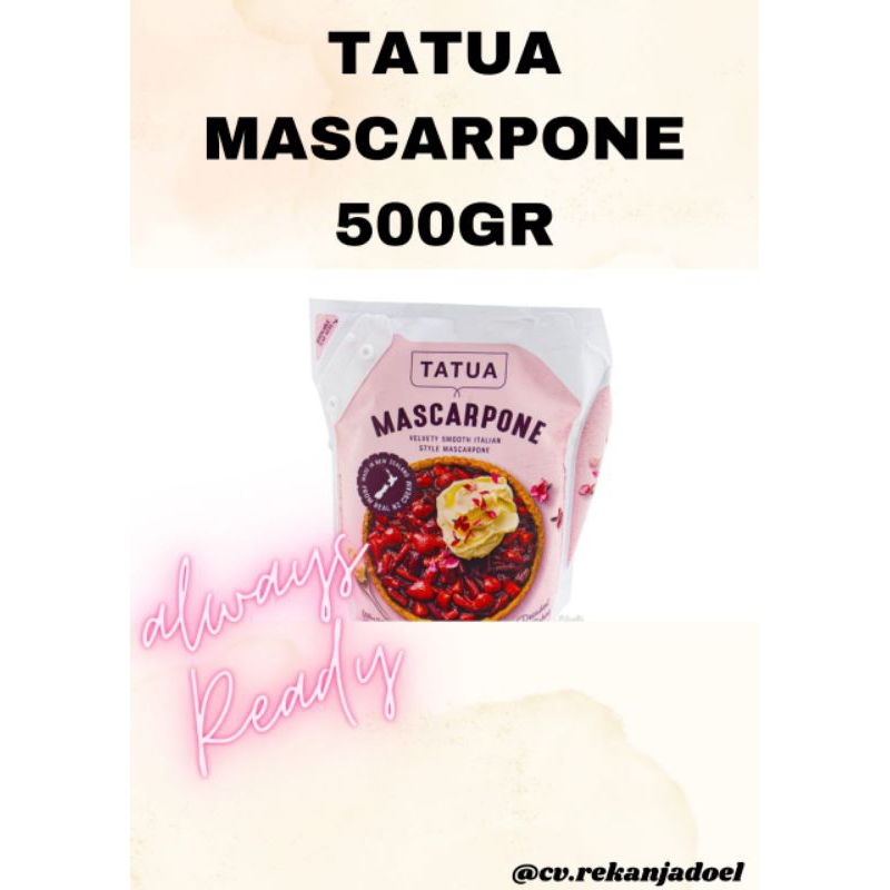 

Tatua Mascarpone 500Gram