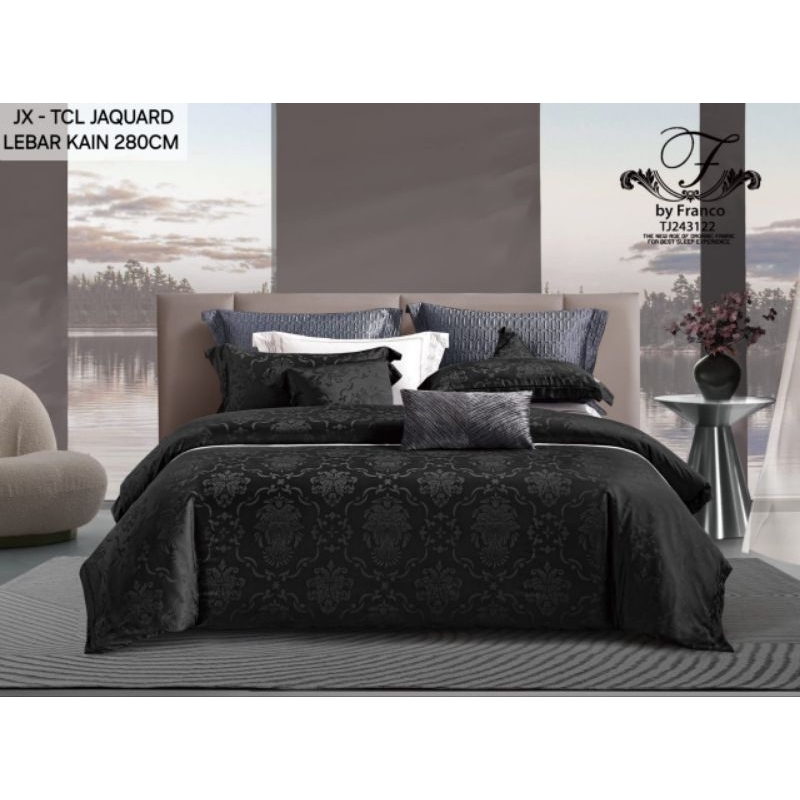 BEDCOVER SPREI SUTRA JACQUARD ORGANIC UK 100x200 s/d 200X200X40cm/BEDCOVER SPREI SUTRA SILK ORGANIC/