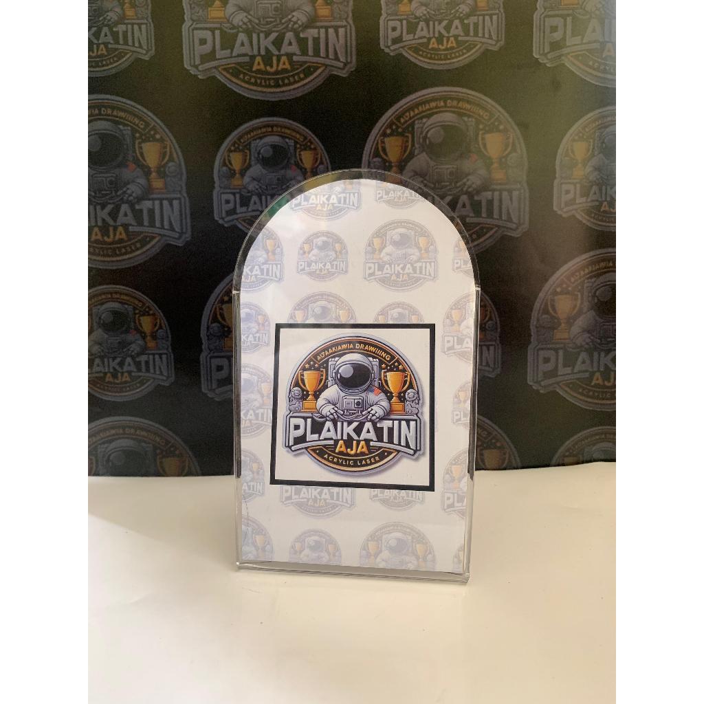 

Tempat Brosur Akrilik / Tent Card Holder Qris Barcode / Nomor Menu Meja