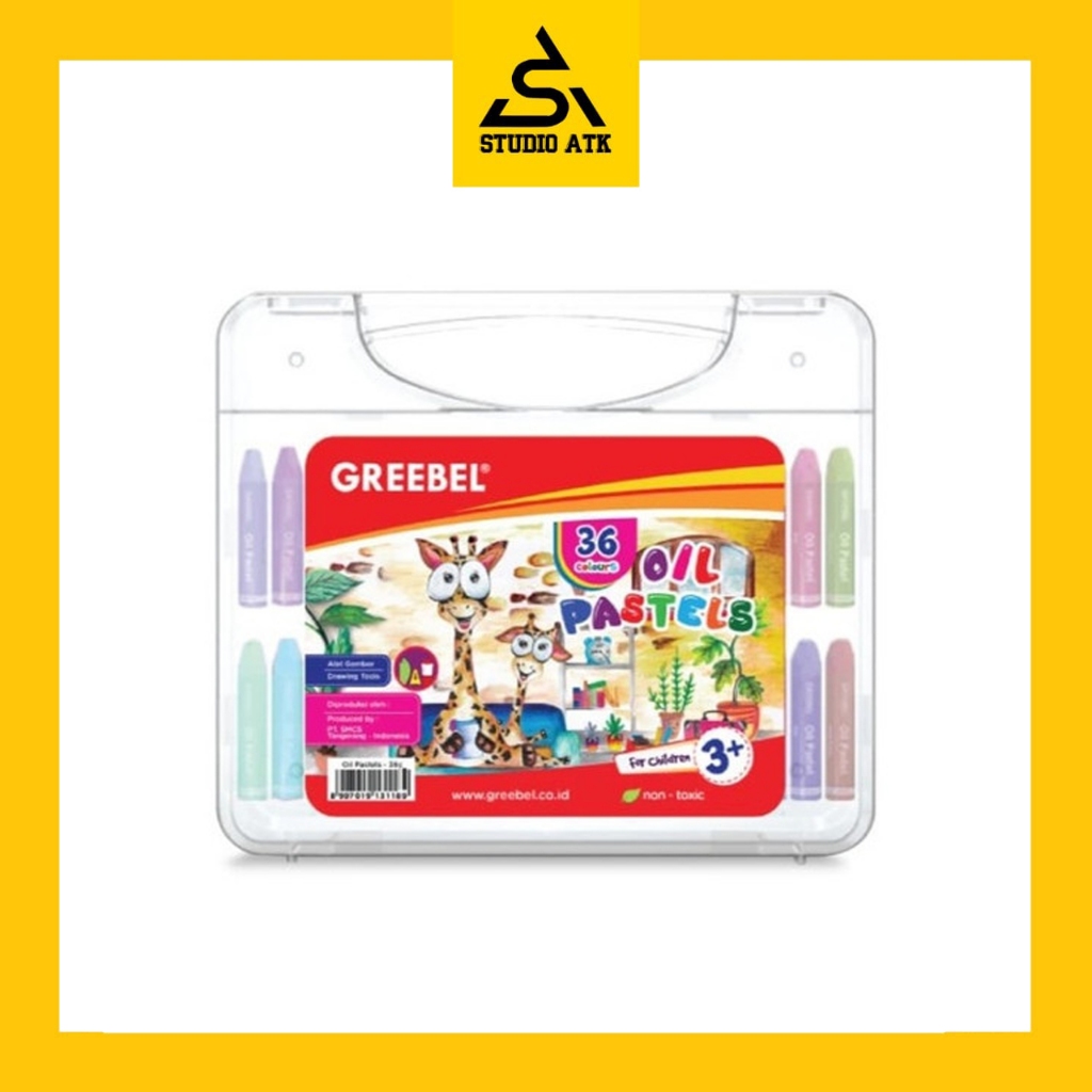 

KRAYON GREEBEL OIL PASTEL 36 COLOUR
