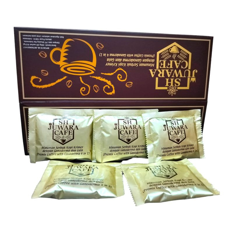 

Eceran 1 sachet - Kopi Anti Depresi Kopi Juara SH Juwara Cafe Asli Original