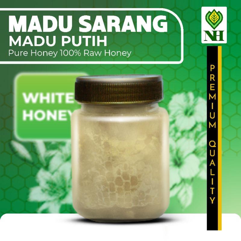 

Madu Sarang Madu Putih | Madu Murni Madu Asli 100% Raw Honey