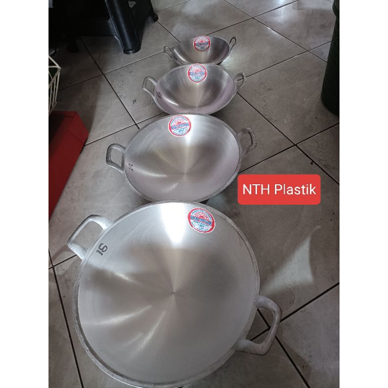 wajan alumunium KUALI ALUMINIUM wajan anti lengket