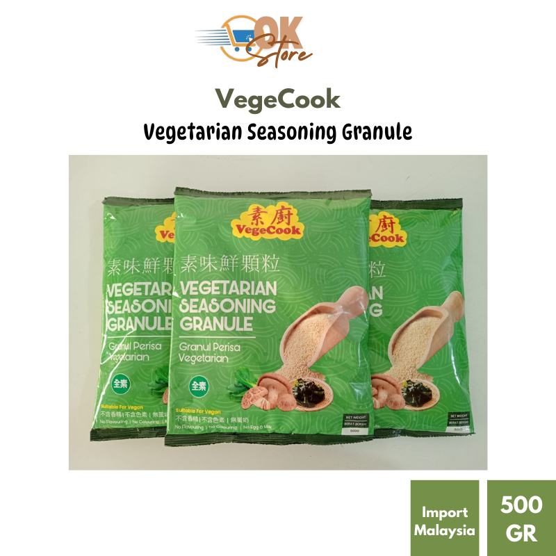 

Vegecook Vegetarian Seasoning Granule 500 GR (Import Malaysia) (Expiry d)