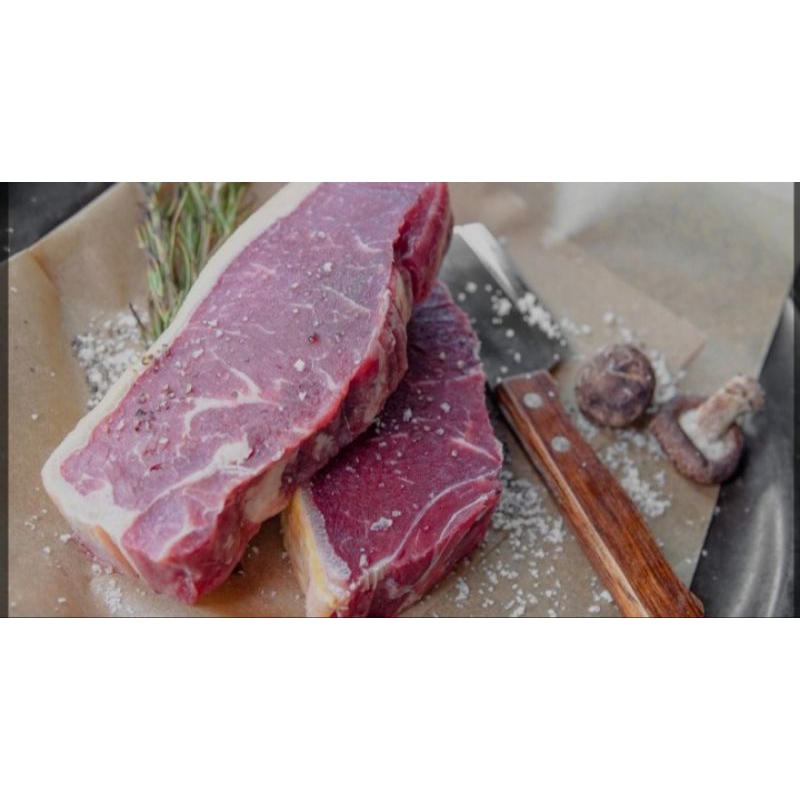 

Premium steak Striploin 100g Frozen