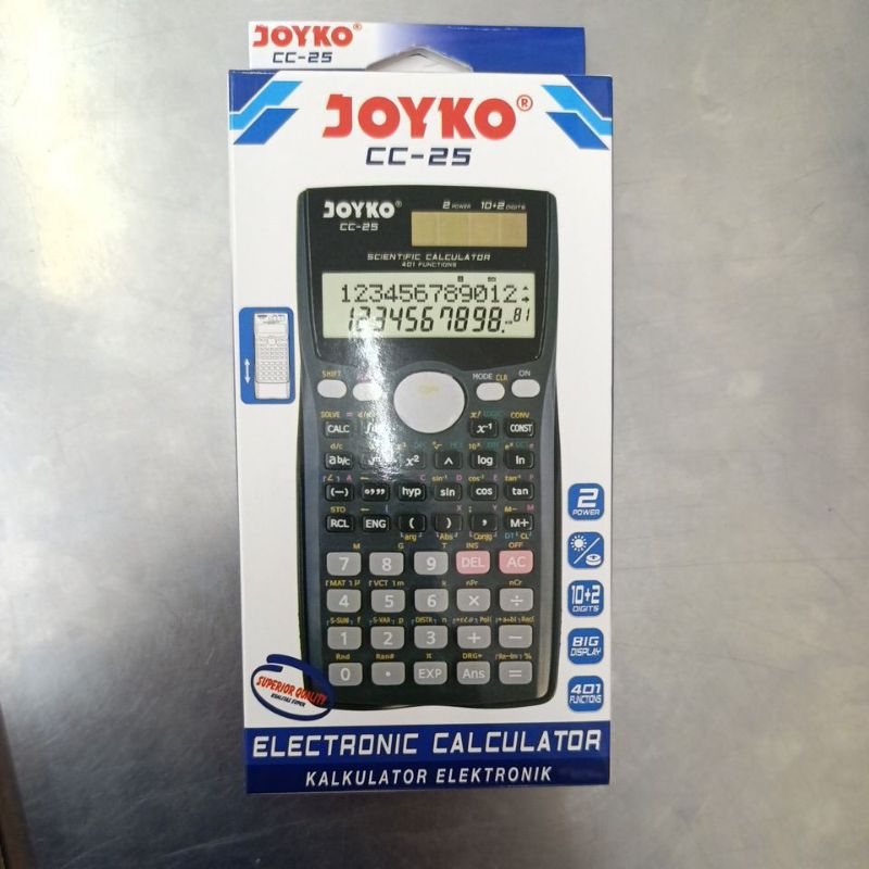 

calculator cc- 25 scientific