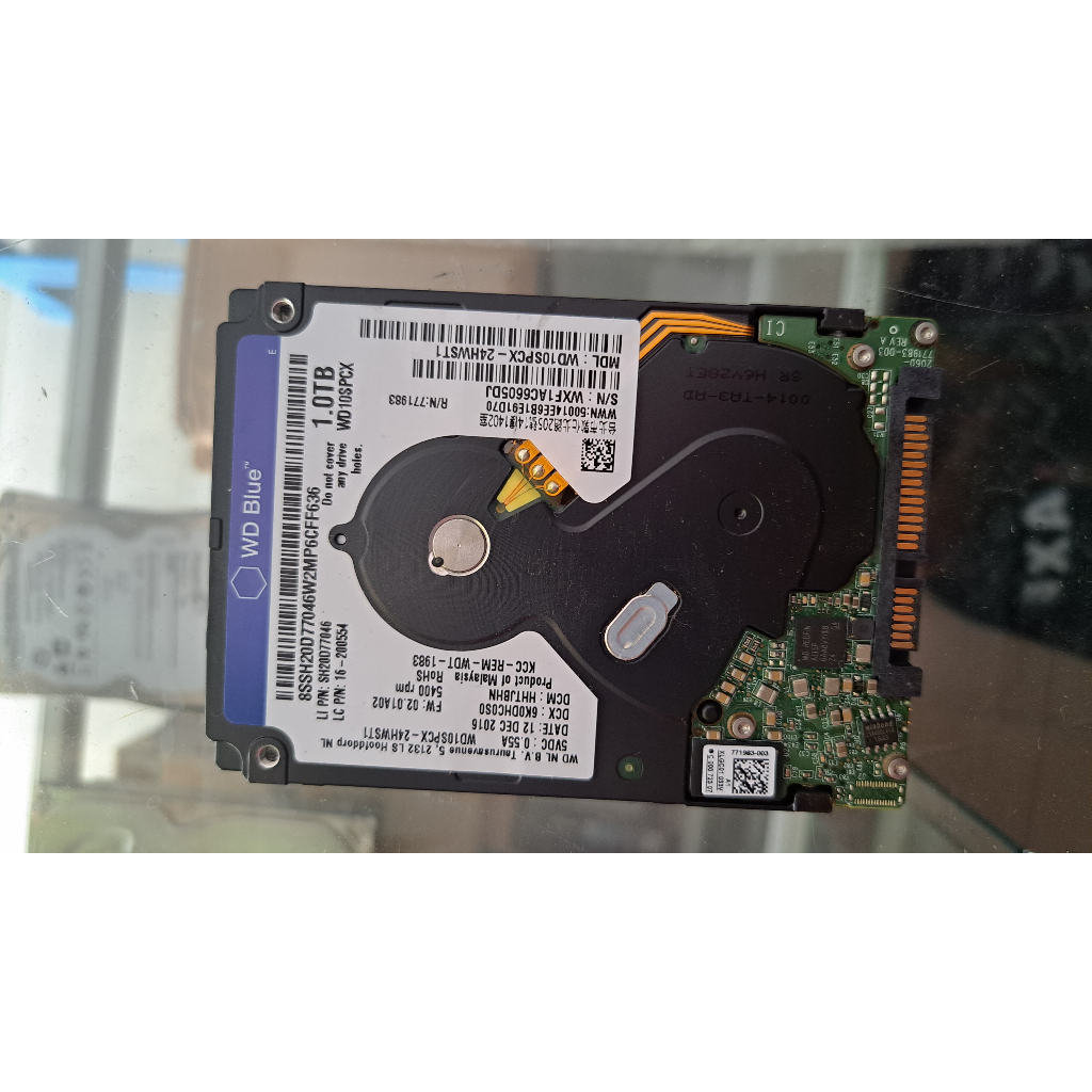 SSHD 1tb slim original cabutan