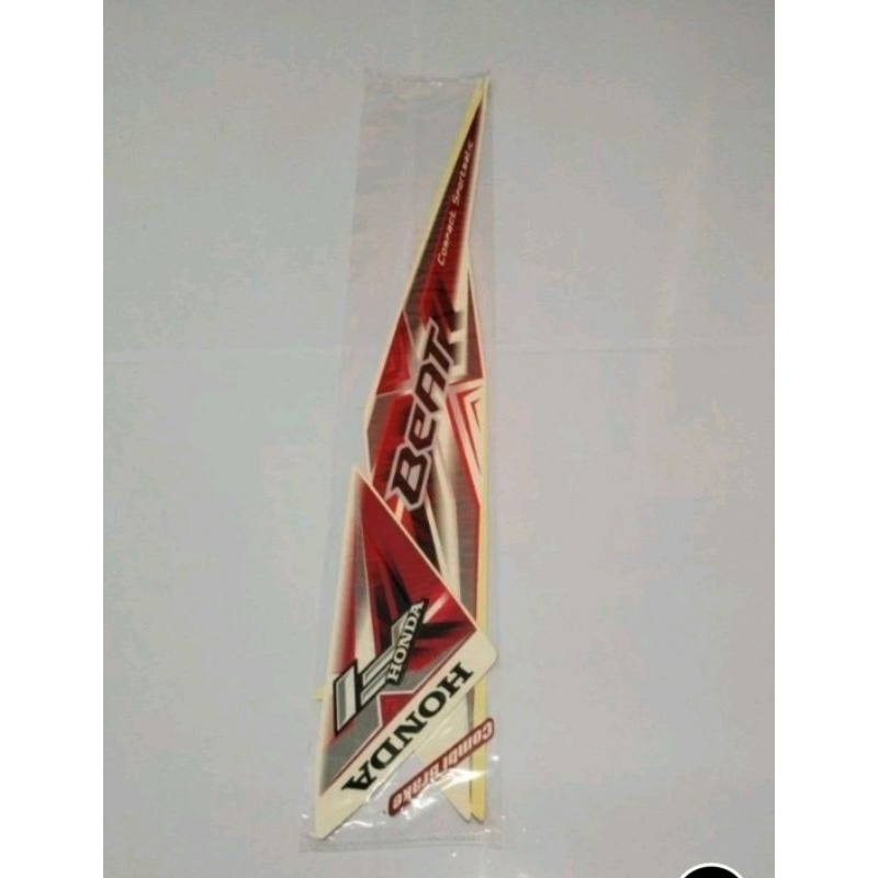 sticker striping motor Honda beat fi original 2015