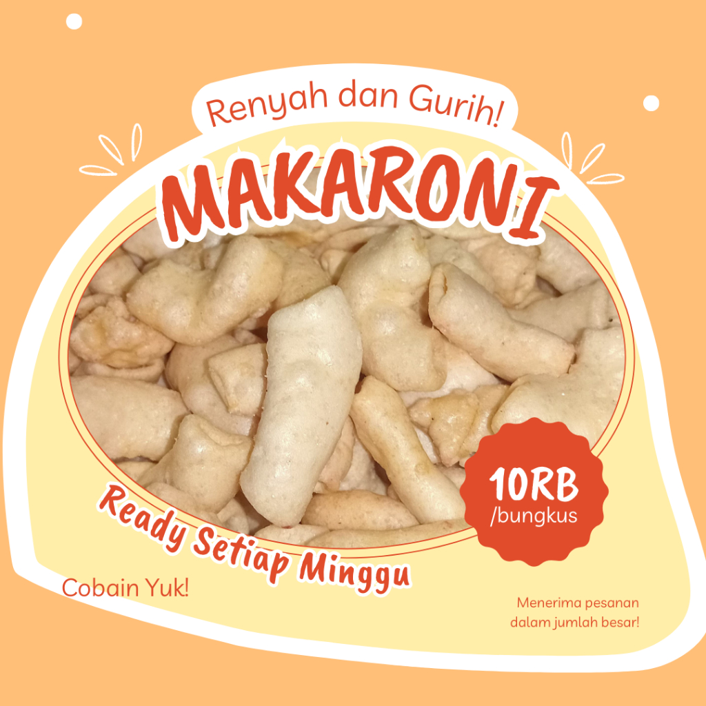 

KERUPUK MAKARONI ASIN