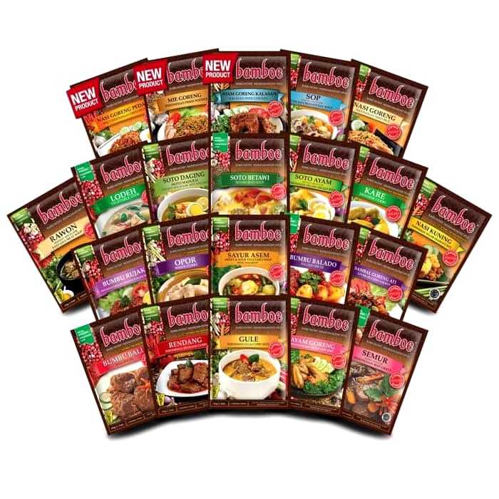 

BAMBOE BUMBU INSTANT VARIAN NUSANTARA | bumbu instan | bumbu dapur | bamboe