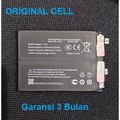 Battery Baterai Batere Batre INFINIX Note12 Vip Note 12 VIP X672 BL44FX BL-44FX