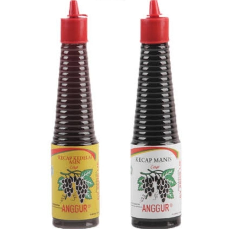 

Kecap Manis & Asin Cap Anggur 135 Ml Pet