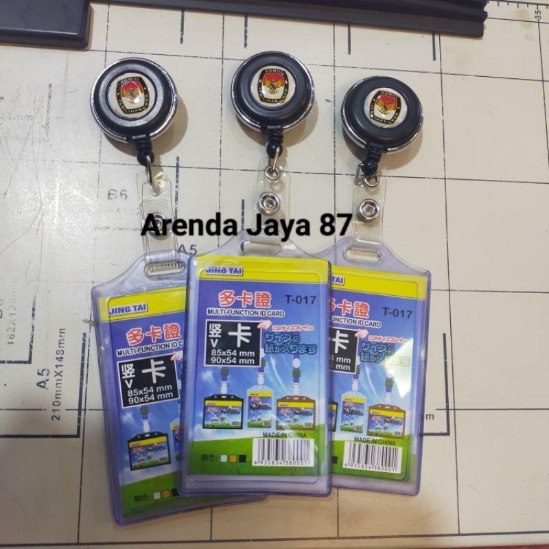 Card holder KPU#Yoyo id card KPU#komisi pemilihan umum