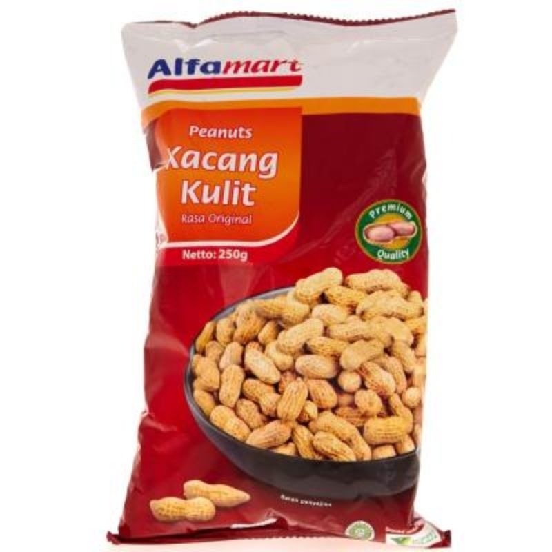 

Kacang Kulit Original Alfamart, 250gr (Harga Promo)