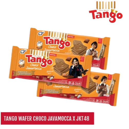 

Tango Wafer Javamocca 35GR EXCLUSIVE JKT48 - [Isi 10 Pcs]